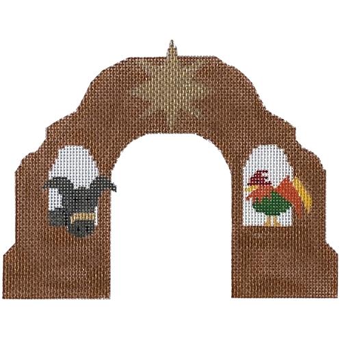 Stable with Stitch Guide Painted Canvas The Princess & Me  - 1