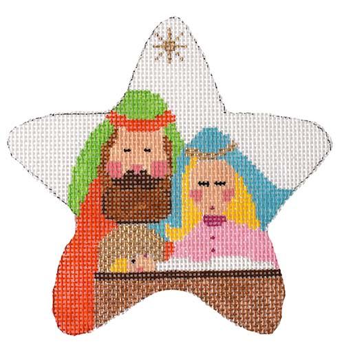 Star of Bethlehem Painted Canvas The Princess & Me 
