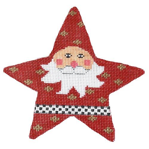 Star Santa Painted Canvas The Princess & Me 
