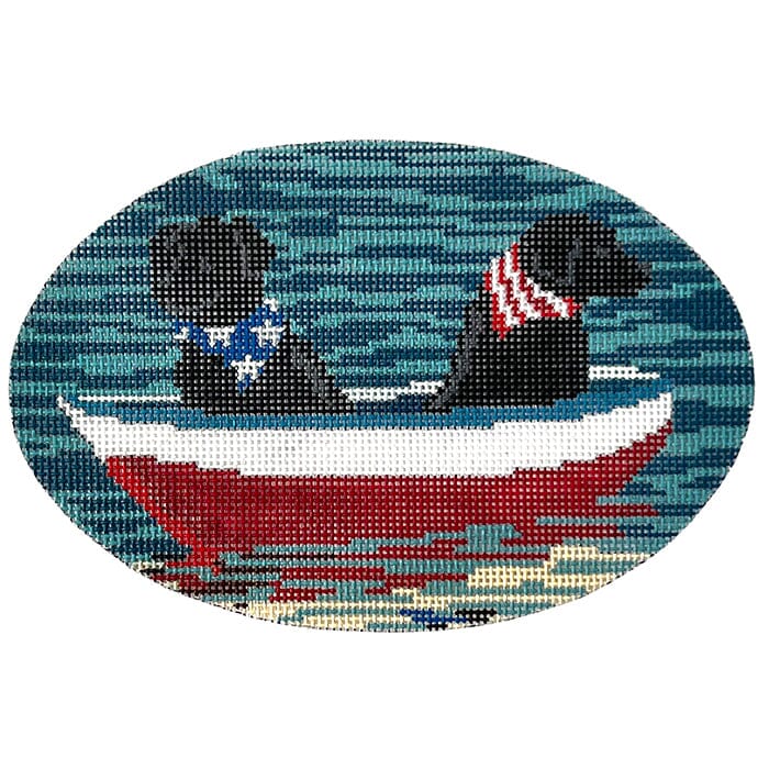 Stars and Stripes Labs Painted Canvas CBK Needlepoint Collections 