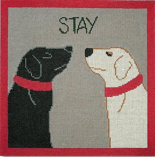 STAY Painted Canvas CBK Needlepoint Collections  - 1