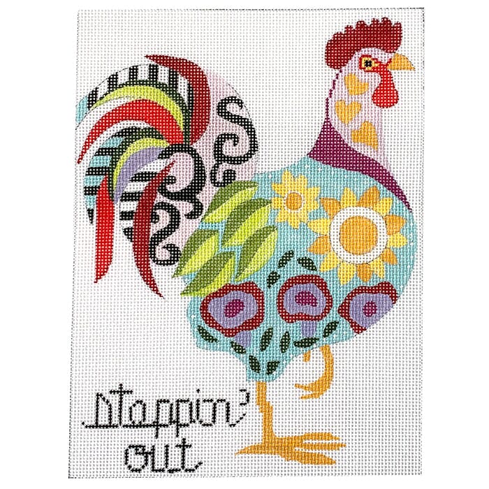 Steppin Out Painted Canvas Melissa Prince Designs  - 1