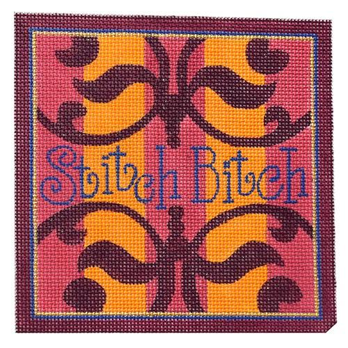 Stitch Bitch Painted Canvas Raymond Crawford Designs 