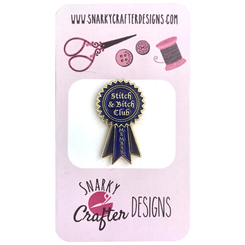 Stitch & B*tch Club Needleminder Accessories Snarky Crafter Designs 
