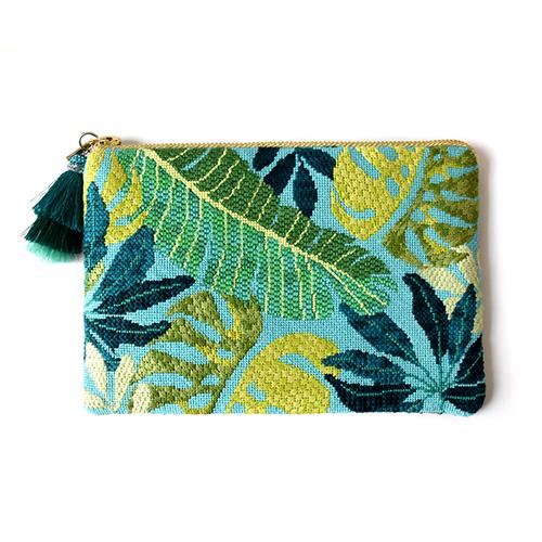 Stitch Guide   Blue Clutch Fun Stitch Guides/Charts Needlepoint.Com 
