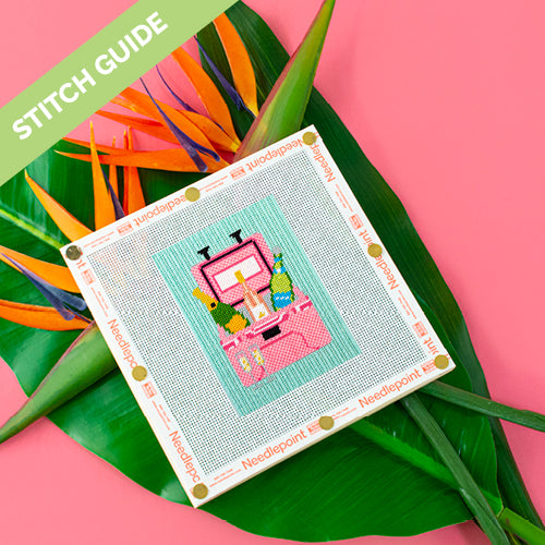 Stitch Guide   Champagne Cooler Stitch Guides/Charts Needlepoint.Com 
