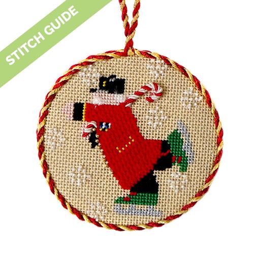 Stitch Guide - Chelsea Pensioner - The Brigadier Painted Canvas Needlepoint.Com 
