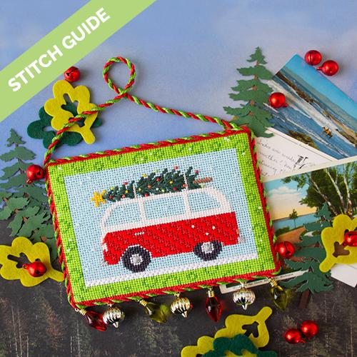 Stitch Guide - Christmas Camper Stitch Guides/Charts Needlepoint.Com 