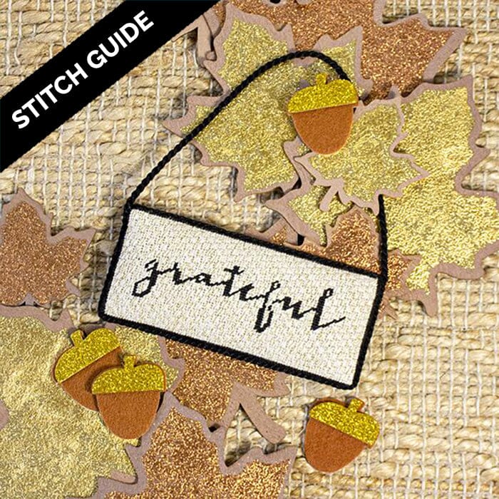 Stitch Guide - Grateful Stitch Guides/Charts Needlepoint.Com 