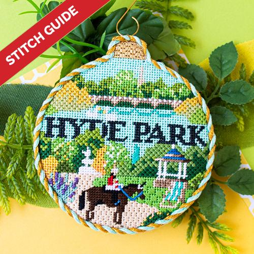 Stitch Guide - Hyde Park Stitch Guides/Charts Needlepoint.Com 