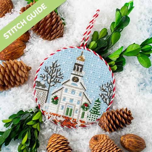 Stitch Guide   Little White Church Stitch Guides/Charts Needlepoint.Com 
