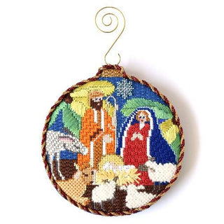 Stitch Guide   Nativity Ornament Stitch Guides/Charts Needlepoint.Com 
