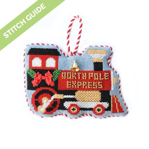 Stitch Guide   North Pole Express Stitch Guides/Charts Needlepoint.Com 
