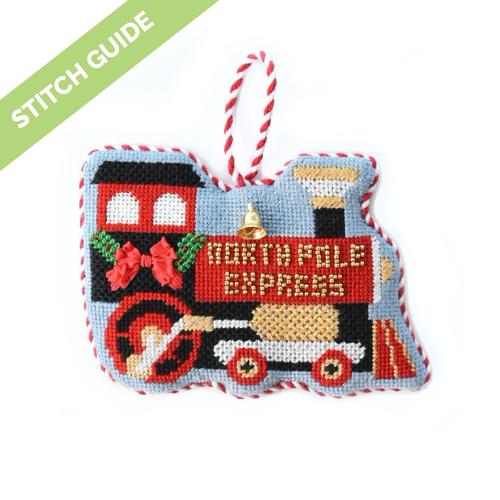 Stitch Guide - North Pole Express Stitch Guides/Charts Needlepoint.Com 