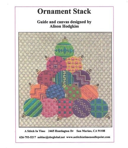 Stitch Guide - Ornament Stack Stitch Guides/Charts A Stitch in Time 