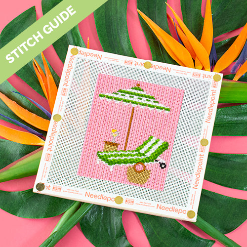 Stitch Guide - Palm Beach Chaise Stitch Guides/Charts Needlepoint.Com 