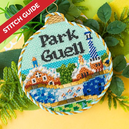 Stitch Guide - Park Guell Stitch Guides/Charts Needlepoint.Com 