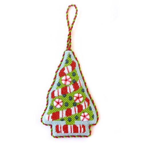 Stitch Guide - Peppermint Tree Stitch Guides/Charts Needlepoint.Com 