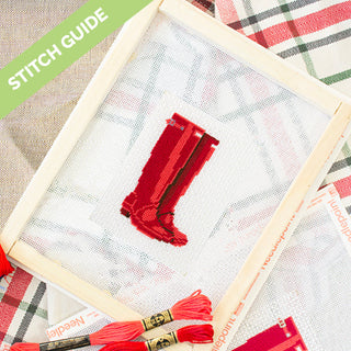 Stitch Guide   Preppy Wellies Stitch Guides/Charts Needlepoint.Com 
