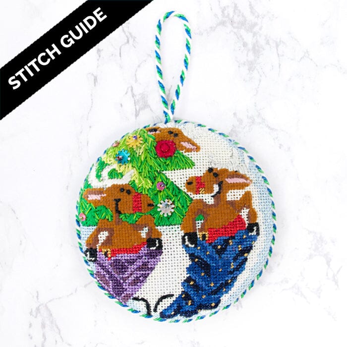 Stitch Guide - Sack Race Stitch Guides/Charts Needlepoint.Com 
