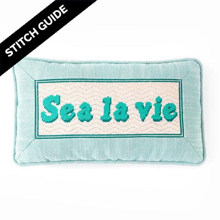 Stitch Guide   Sea La Vie Stitch Guides/Charts Needlepoint.Com 

