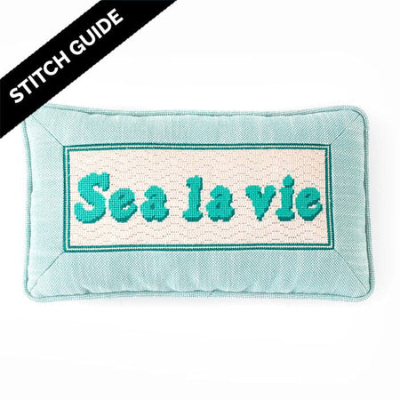 Stitch Guide - Sea La Vie Stitch Guides/Charts Needlepoint.Com 