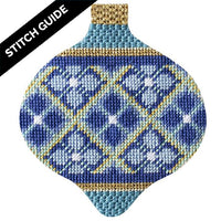 Stitch Guide - Tuscan Bauble - Arezzo Stitch Guides/Charts Needlepoint.Com 