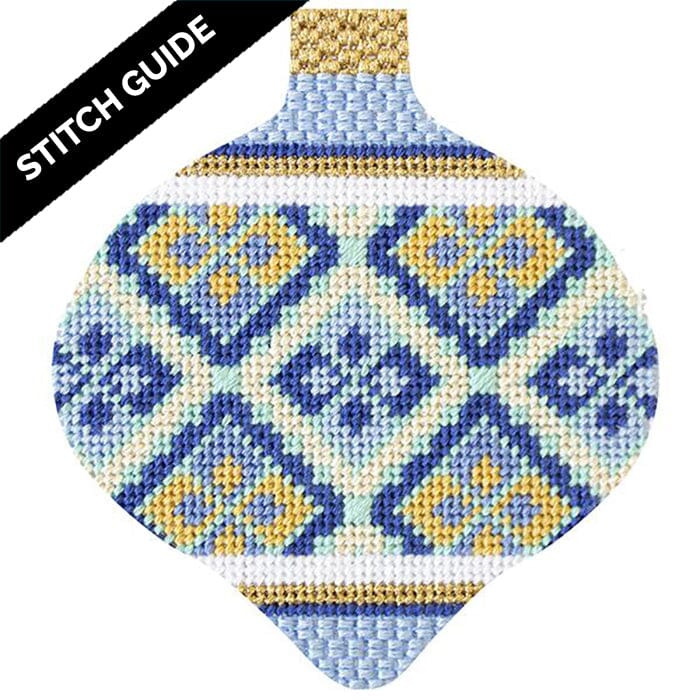 Stitch Guide   Tuscan Bauble   Florence Stitch Guides/Charts Needlepoint.Com  - 1