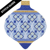 Stitch Guide - Tuscan Bauble - Lucca Stitch Guides/Charts Needlepoint.Com 