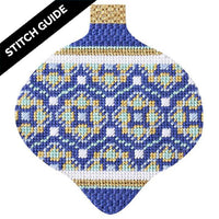 Stitch Guide - Tuscan Bauble - Siena Stitch Guides/Charts Needlepoint.Com 