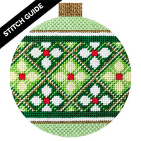 Stitch Guide - Verona Bauble - Como Stitch Guides/Charts Needlepoint.Com 