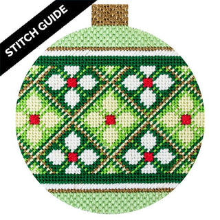 Stitch Guide   Verona Bauble   Como Stitch Guides/Charts Needlepoint.Com 
