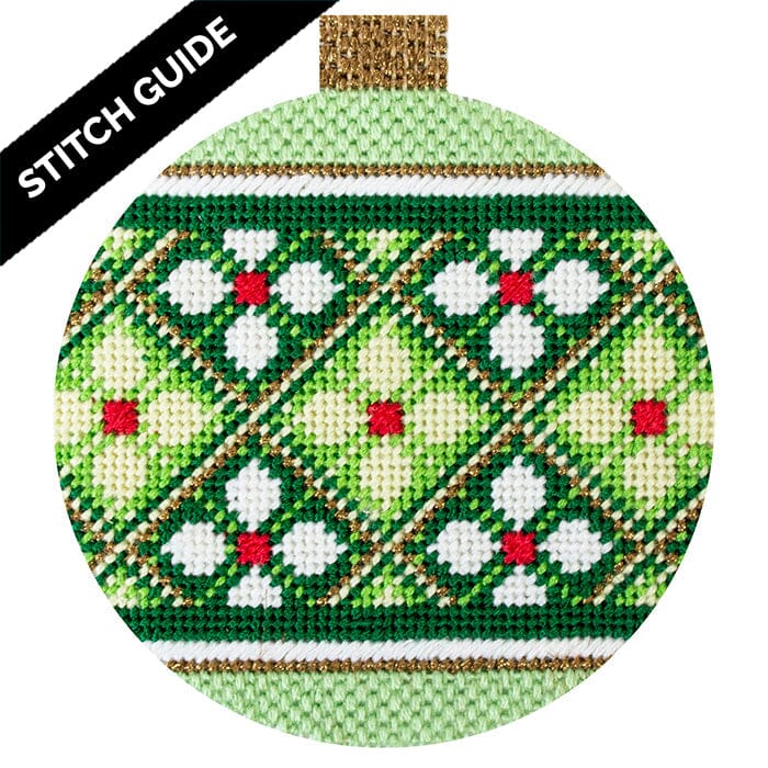 Stitch Guide   Verona Bauble   Como Stitch Guides/Charts Needlepoint.Com  - 1