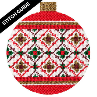 Stitch Guide   Verona Bauble   Milano Stitch Guides/Charts Needlepoint.Com 
