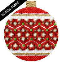 Stitch Guide - Verona Bauble - Padua Stitch Guides/Charts Needlepoint.Com 