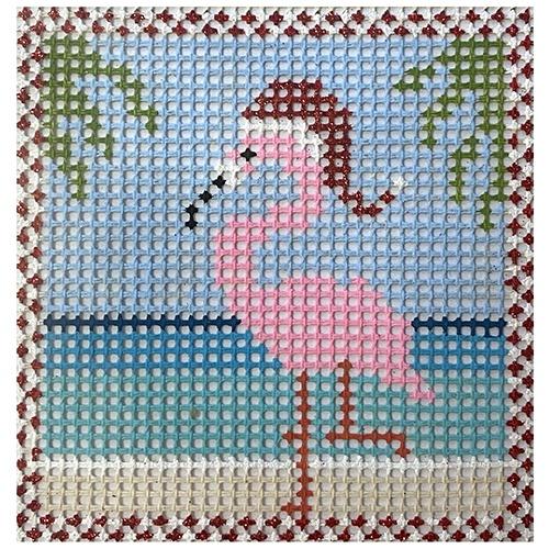 Stitchin' Littles   Flamingo Fun Kits Purple Palm Designs 
