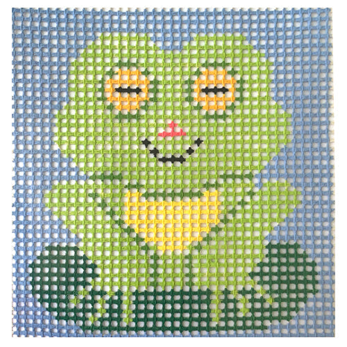 Stitchin' Littles Kit   Frognesto Kits Purple Palm Designs 
