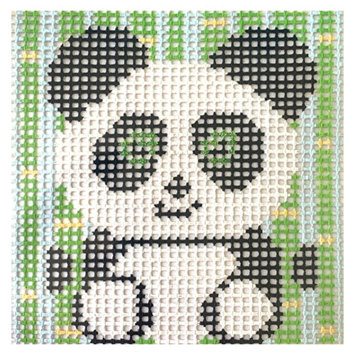 Stitchin' Littles Kit - Ming Panda Kits Purple Palm Designs 