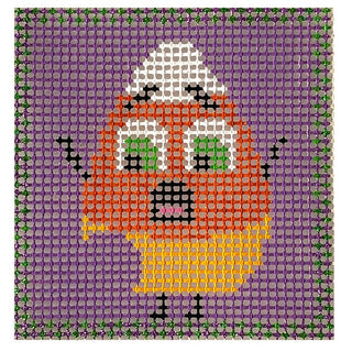 Stitchin' Littles Kit   Munch Kits Purple Palm Designs 

