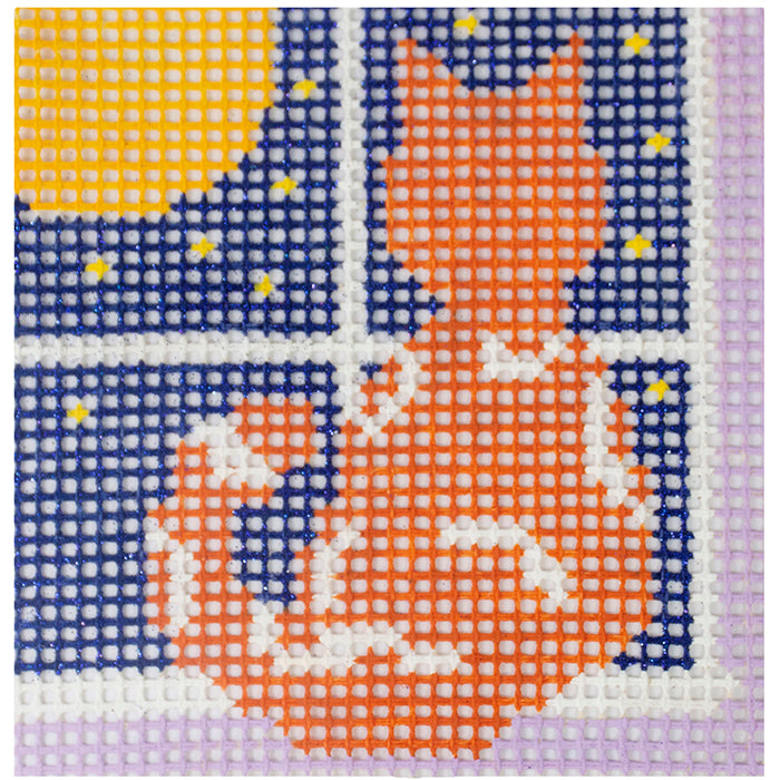 Stitchin' Littles Kit   Quiet Kitty Kits Purple Palm Designs 
