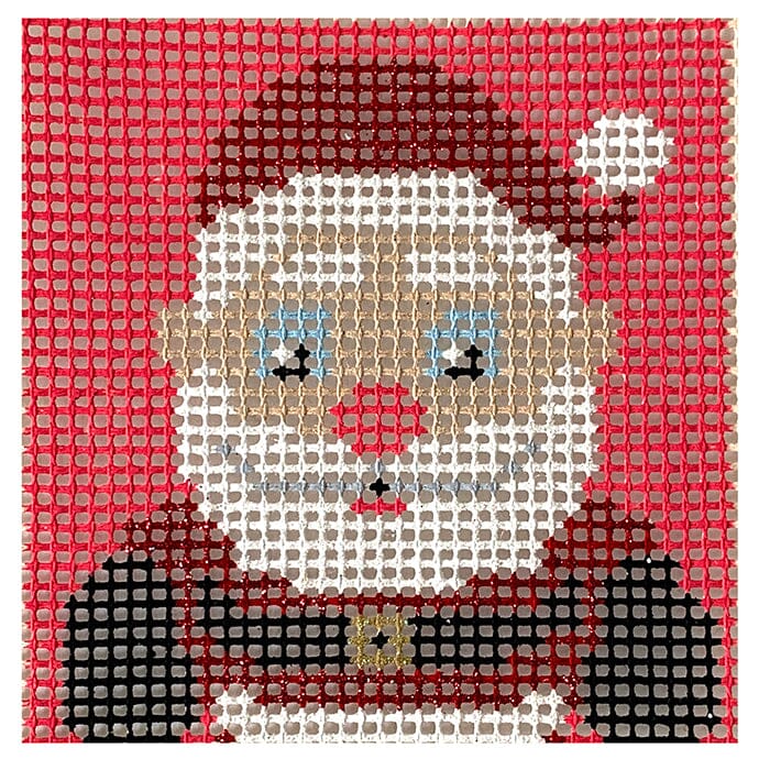 Stitchin' Littles Kit   Santa Kits Purple Palm Designs 
