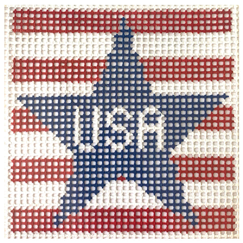 Stitchin' Littles Kit   USA Kits Purple Palm Designs 
