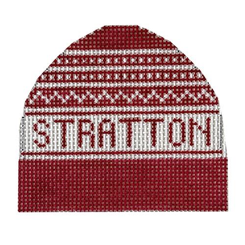 Stratton Hat Painted Canvas Doolittle Stitchery  - 1