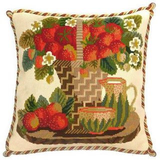 Strawberries Needlepoint Kit Kits Elizabeth Bradley Design 

