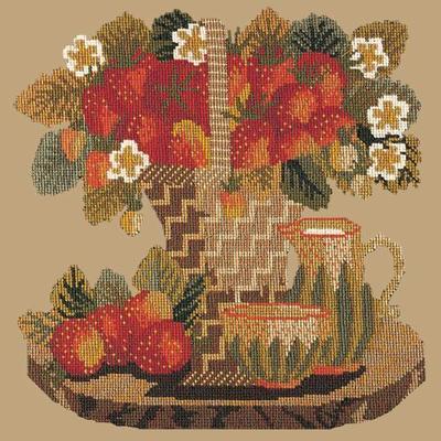 Strawberries Needlepoint Kit Kits Elizabeth Bradley Design 

