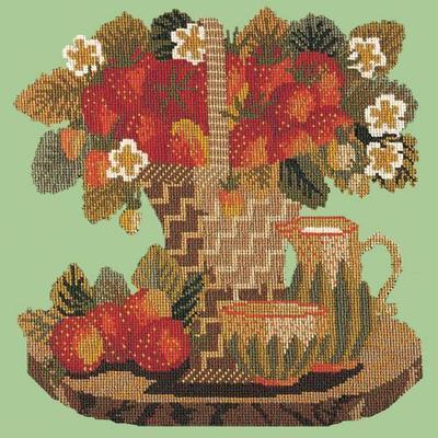 Strawberries Needlepoint Kit Kits Elizabeth Bradley Design 

