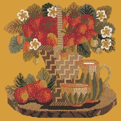 Strawberries Needlepoint Kit Kits Elizabeth Bradley Design 
