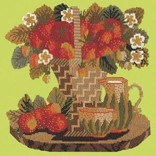 Strawberries Needlepoint Kit Kits Elizabeth Bradley Design 
