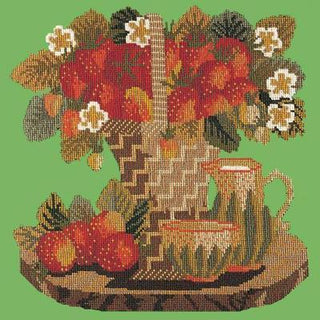 Strawberries Needlepoint Kit Kits Elizabeth Bradley Design 
