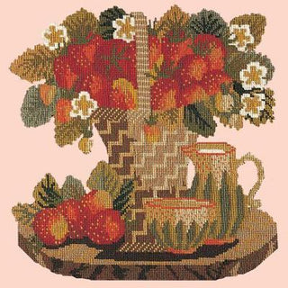 Strawberries Needlepoint Kit Kits Elizabeth Bradley Design 
